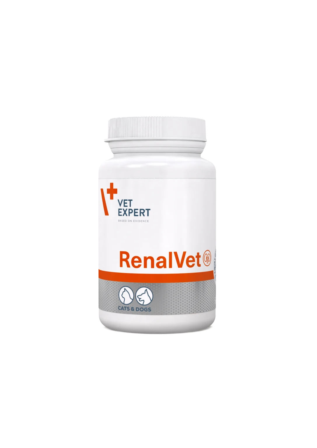 مکمل VetExpert RENALVET برای حمایت از عملکرد کلیه سگ و گربه.